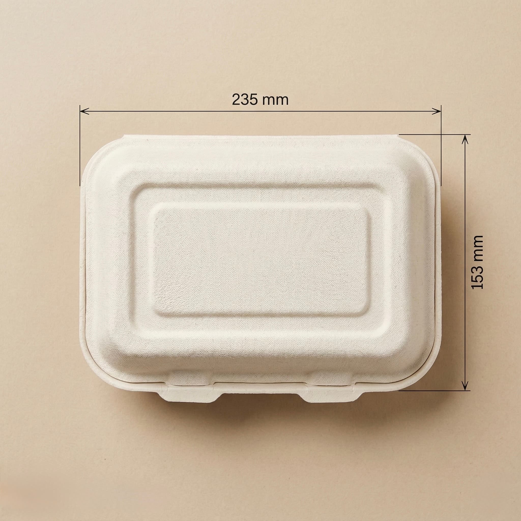 9 x 6 Plain Clamshell view 1