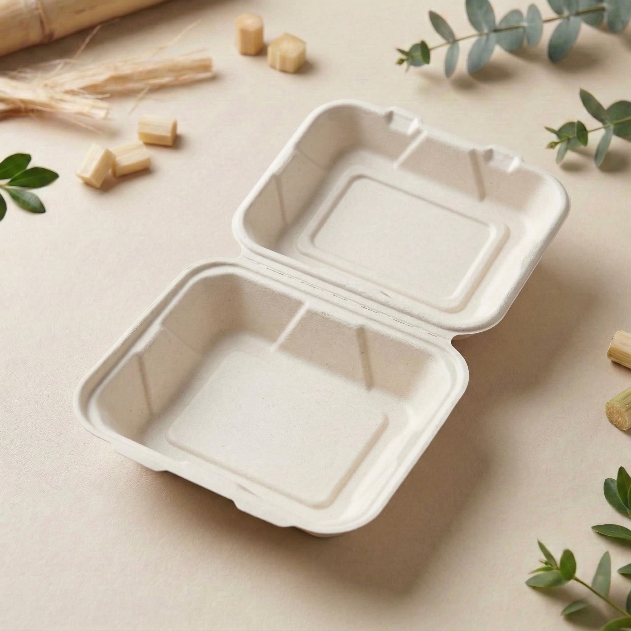 9 x 9 Plain Clamshell view 0