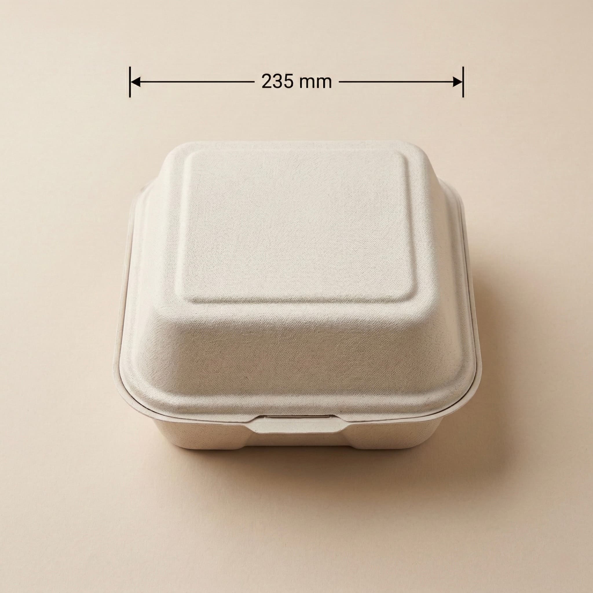 9 x 9 Plain Clamshell view 1